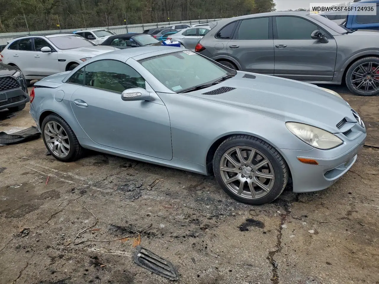 WDBWK56F46F124936 2006 Mercedes-Benz Slk 350