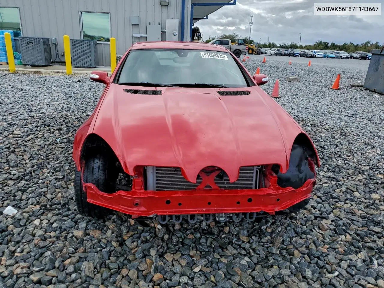 WDBWK56F87F143667 2007 Mercedes-Benz Slk 350