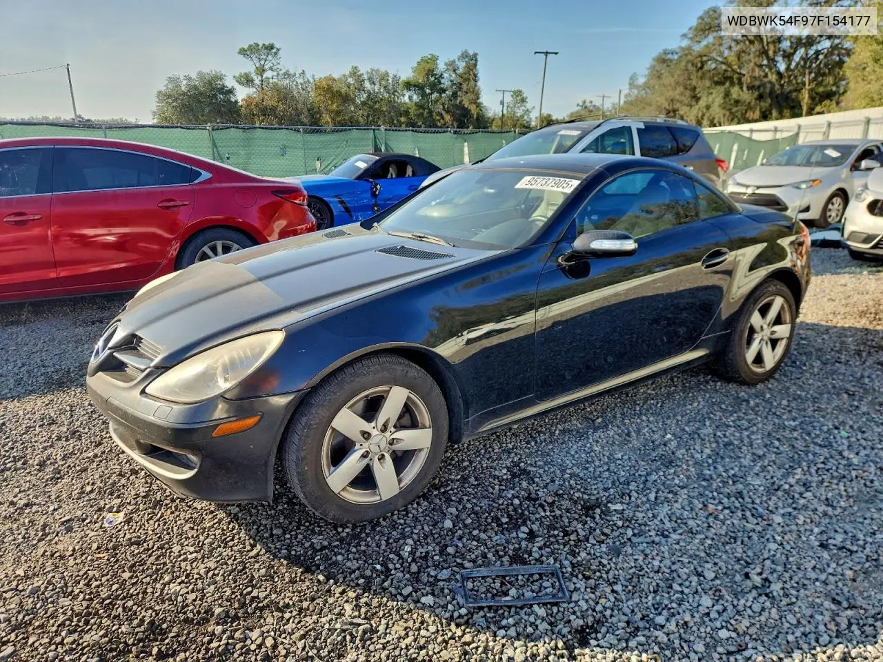 WDBWK54F97F154177 2007 Mercedes-Benz Slk 280