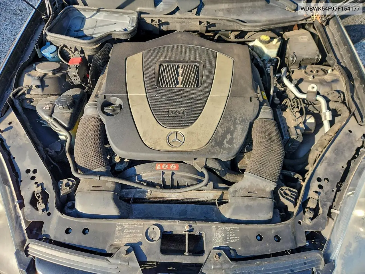 WDBWK54F97F154177 2007 Mercedes-Benz Slk 280