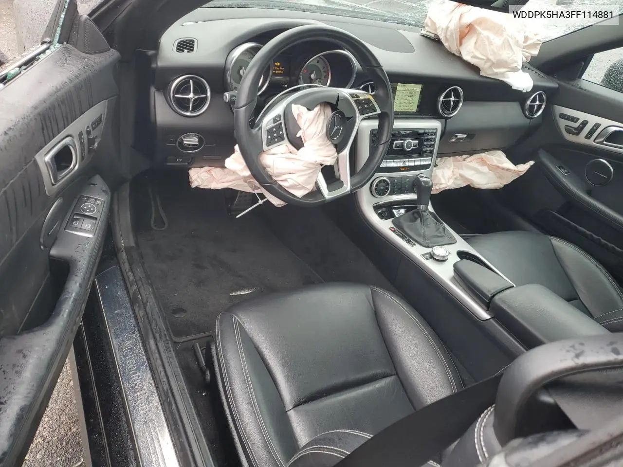 WDDPK5HA3FF114881 2015 Mercedes-Benz Slk 350