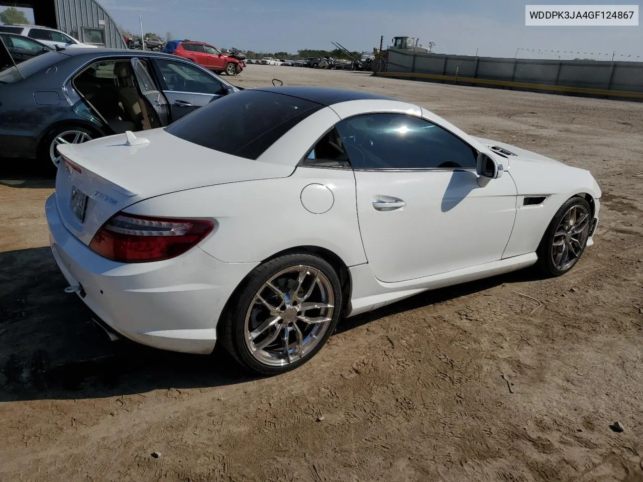 2016 Mercedes-Benz Slk 300 VIN: WDDPK3JA4GF124867 Lot: 72074294