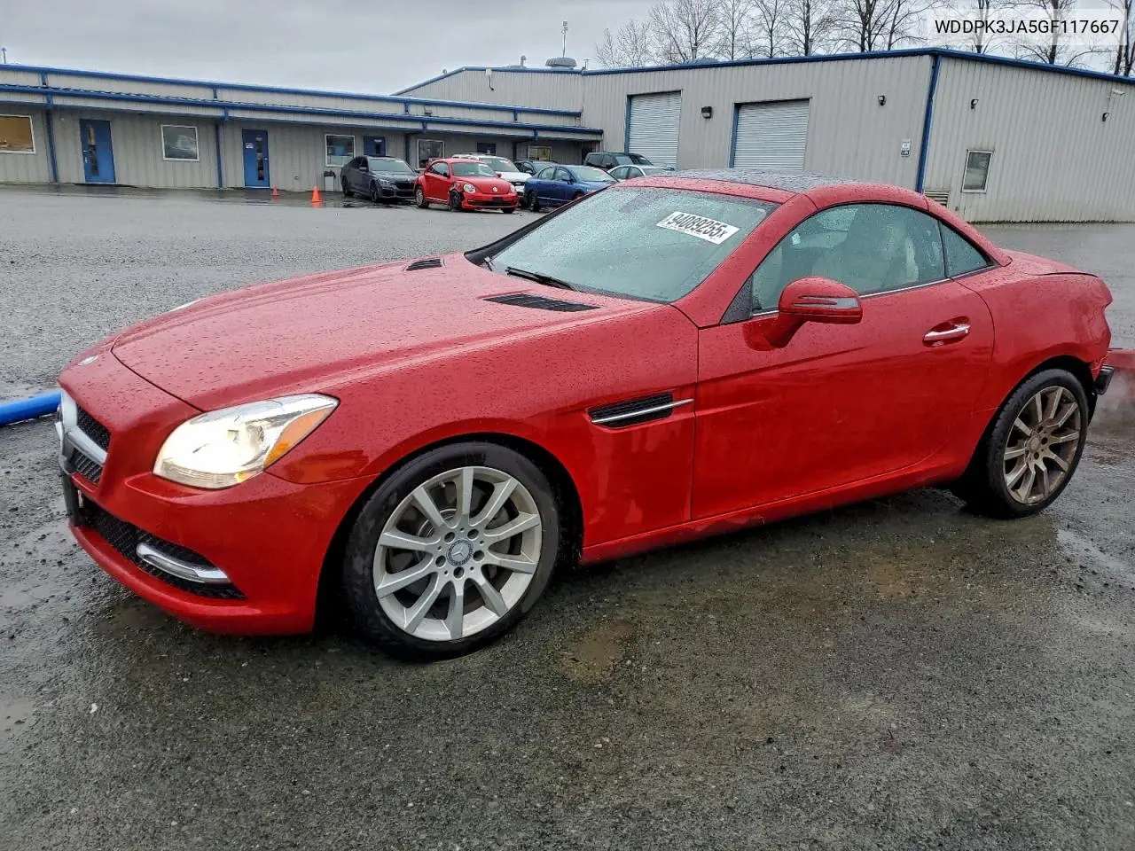 WDDPK3JA5GF117667 2016 Mercedes-Benz Slk 300