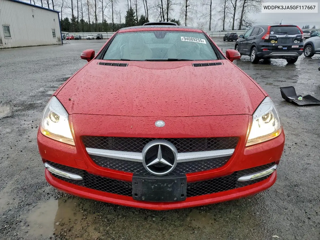 WDDPK3JA5GF117667 2016 Mercedes-Benz Slk 300