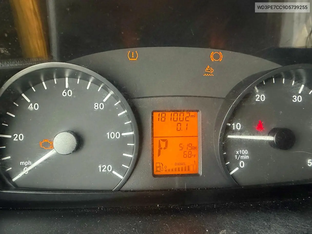 WD3PE7CC9D5739255 2013 Mercedes-Benz Sprinter 2500