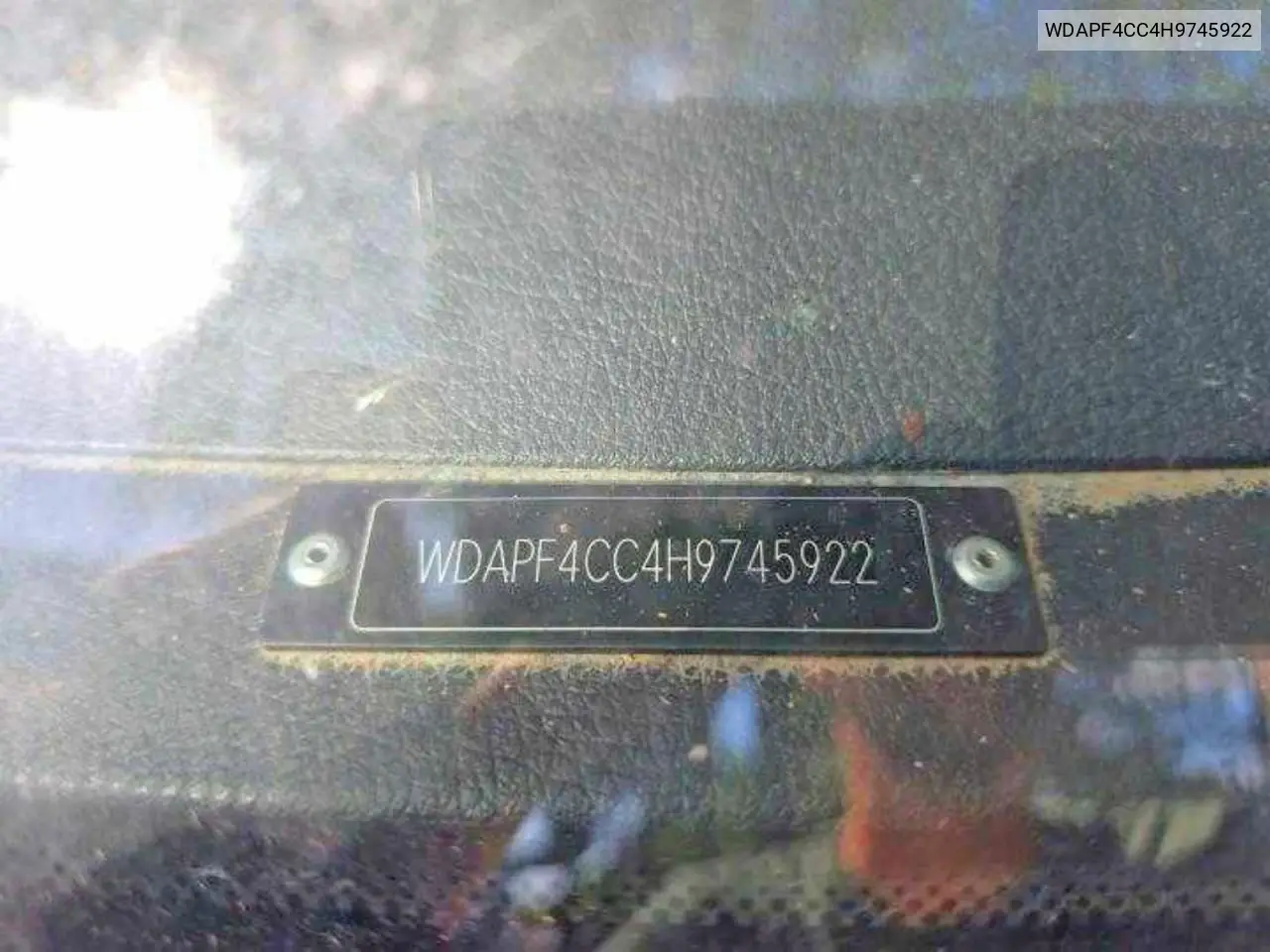 WDAPF4CC4H9745922 2017 Mercedes-Benz Sprinter 3500