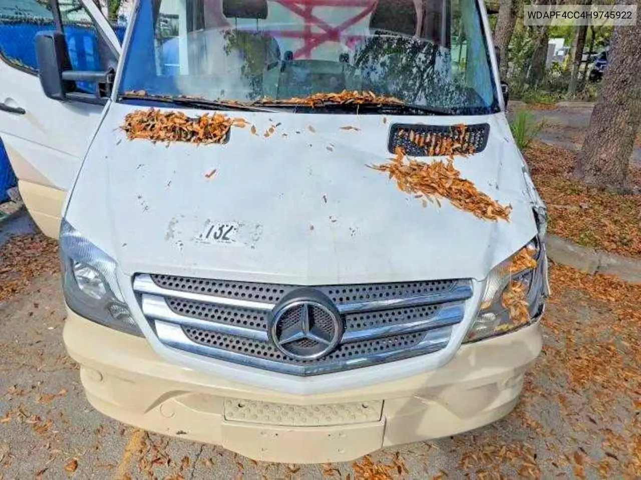 WDAPF4CC4H9745922 2017 Mercedes-Benz Sprinter 3500