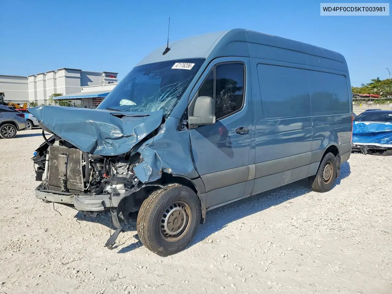 WD4PF0CD5KT003981 2019 Mercedes-Benz Sprinter 2500