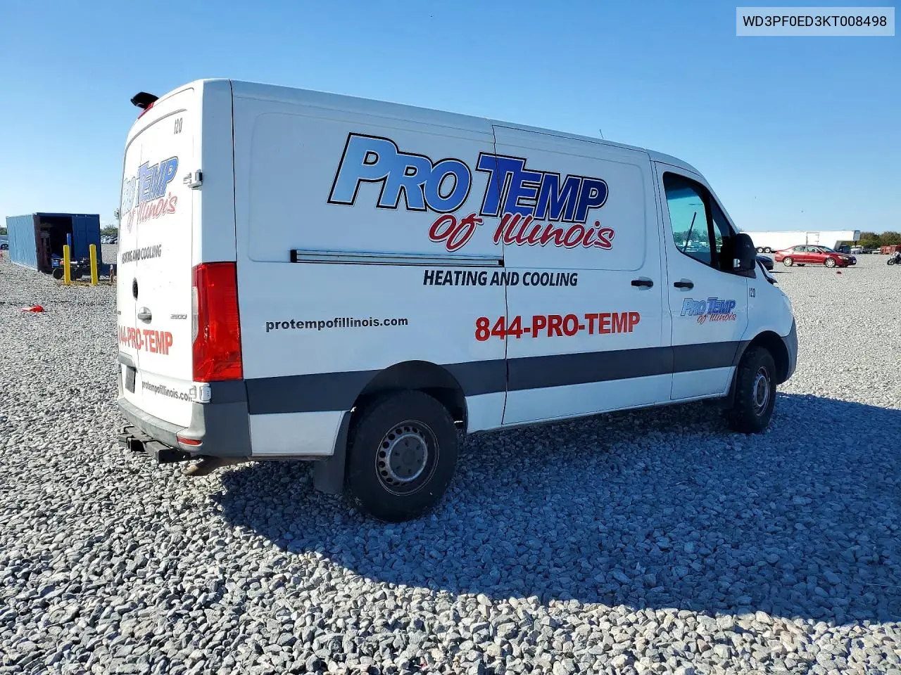 WD3PF0ED3KT008498 2019 Mercedes-Benz Sprinter 2500