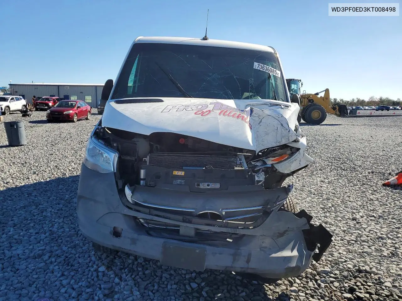 WD3PF0ED3KT008498 2019 Mercedes-Benz Sprinter 2500
