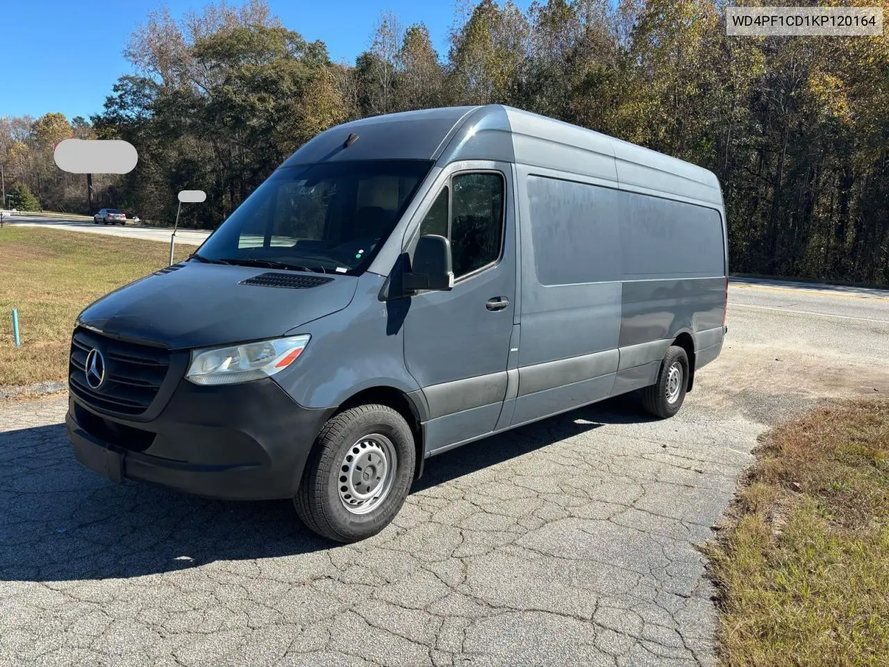 WD4PF1CD1KP120164 2019 Mercedes-Benz Sprinter 2500/3500
