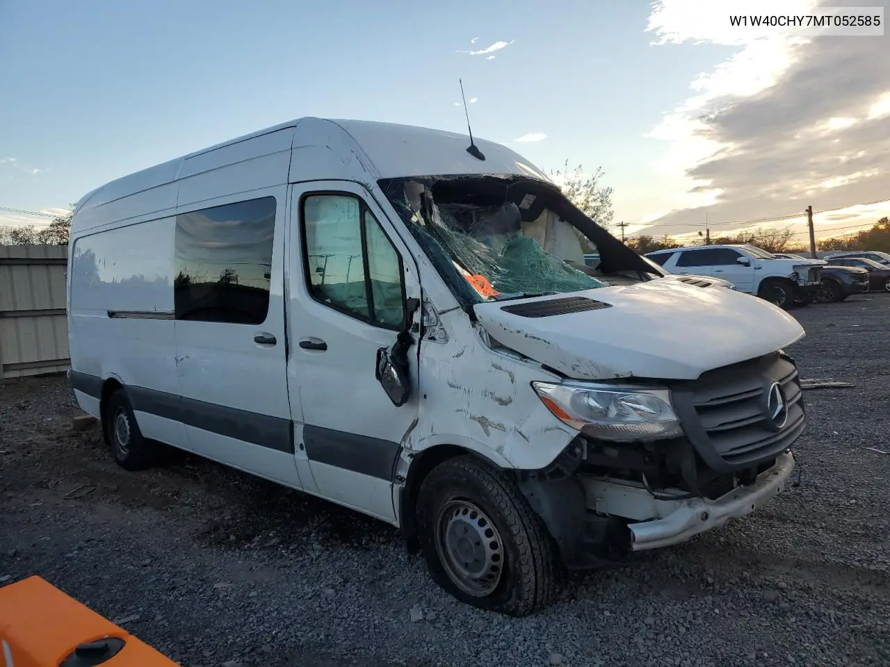 W1W40CHY7MT052585 2021 Mercedes-Benz Sprinter 2500