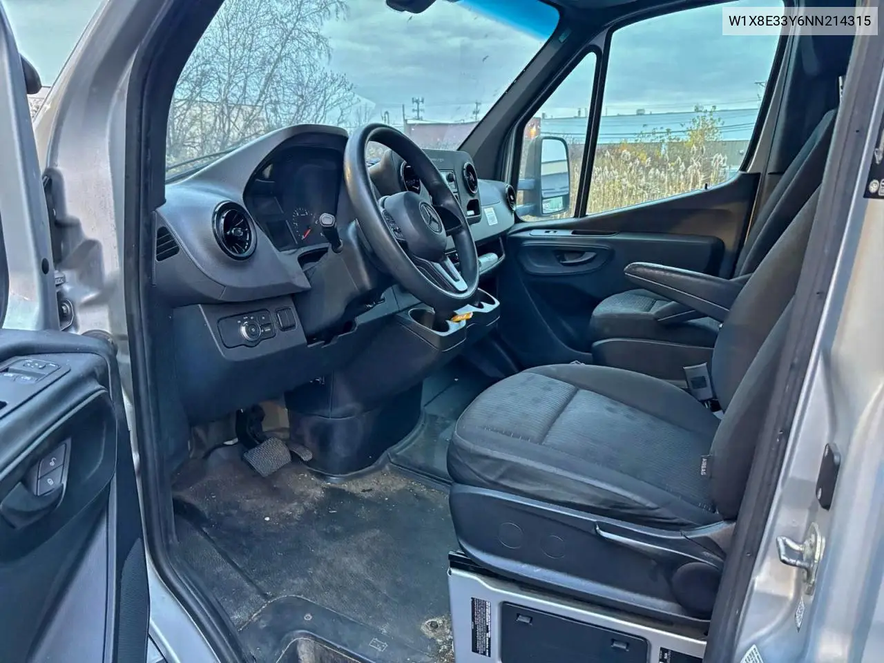 W1X8E33Y6NN214315 2022 Mercedes-Benz Sprinter 3500