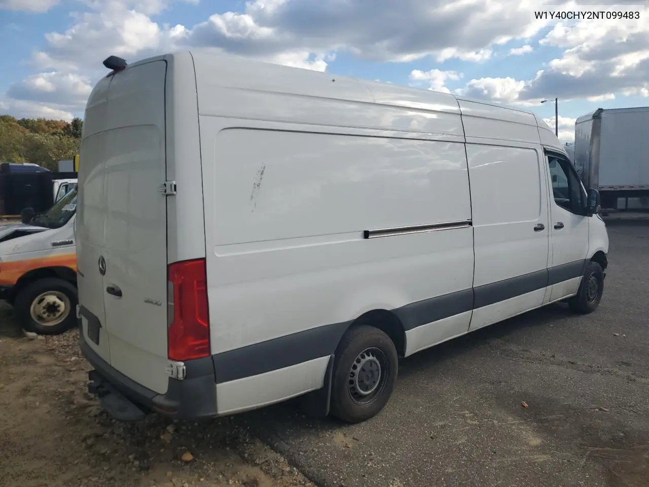 W1Y40CHY2NT099483 2022 Mercedes-Benz Sprinter 2500