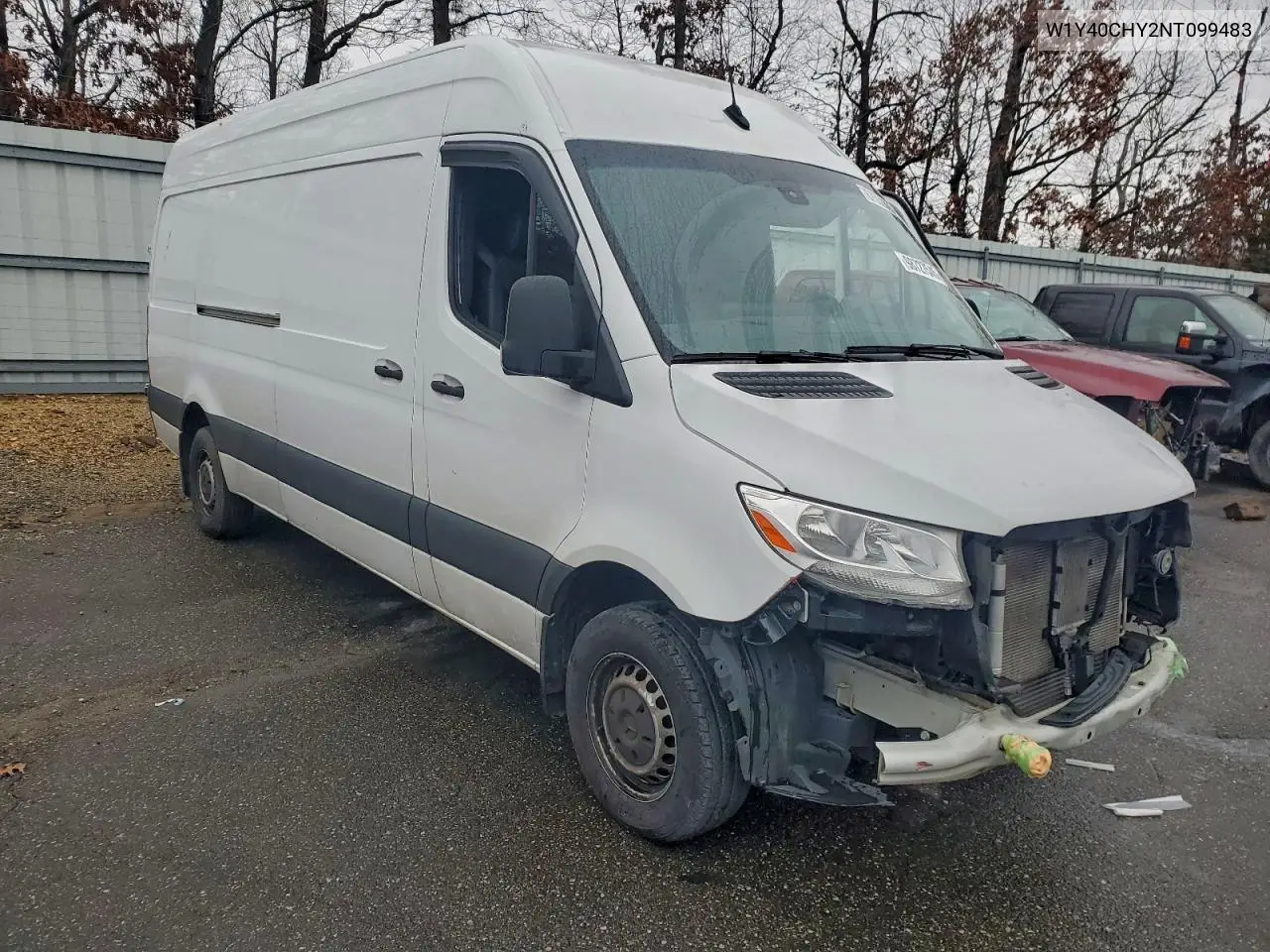 W1Y40CHY2NT099483 2022 Mercedes-Benz Sprinter 2500