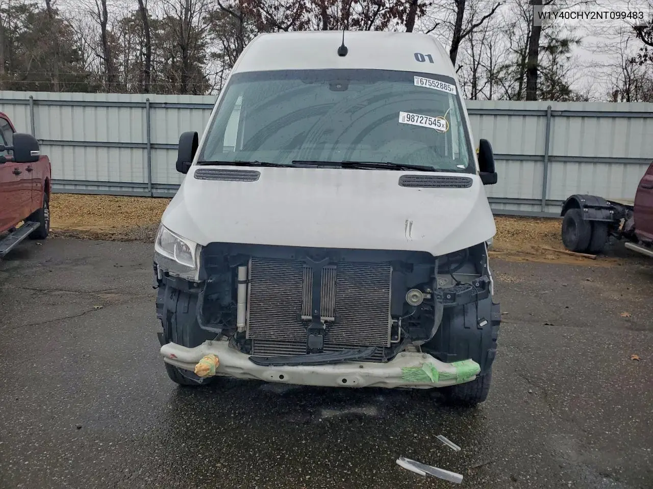W1Y40CHY2NT099483 2022 Mercedes-Benz Sprinter 2500