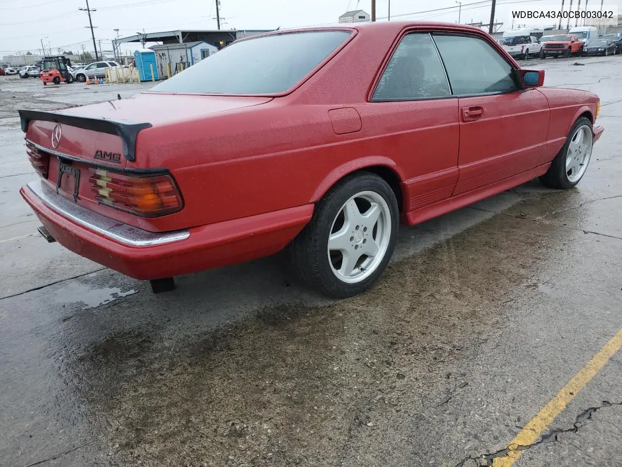 WDBCA43A0CB003042 1982 Mercedes-Benz 380 Sec