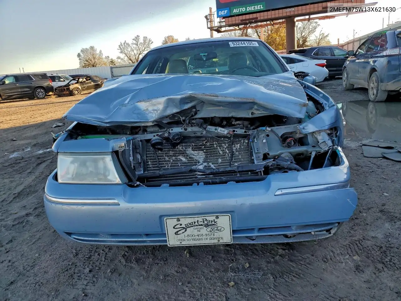 2MEFM75W13X621630 2003 Mercury Grand Marquis Ls