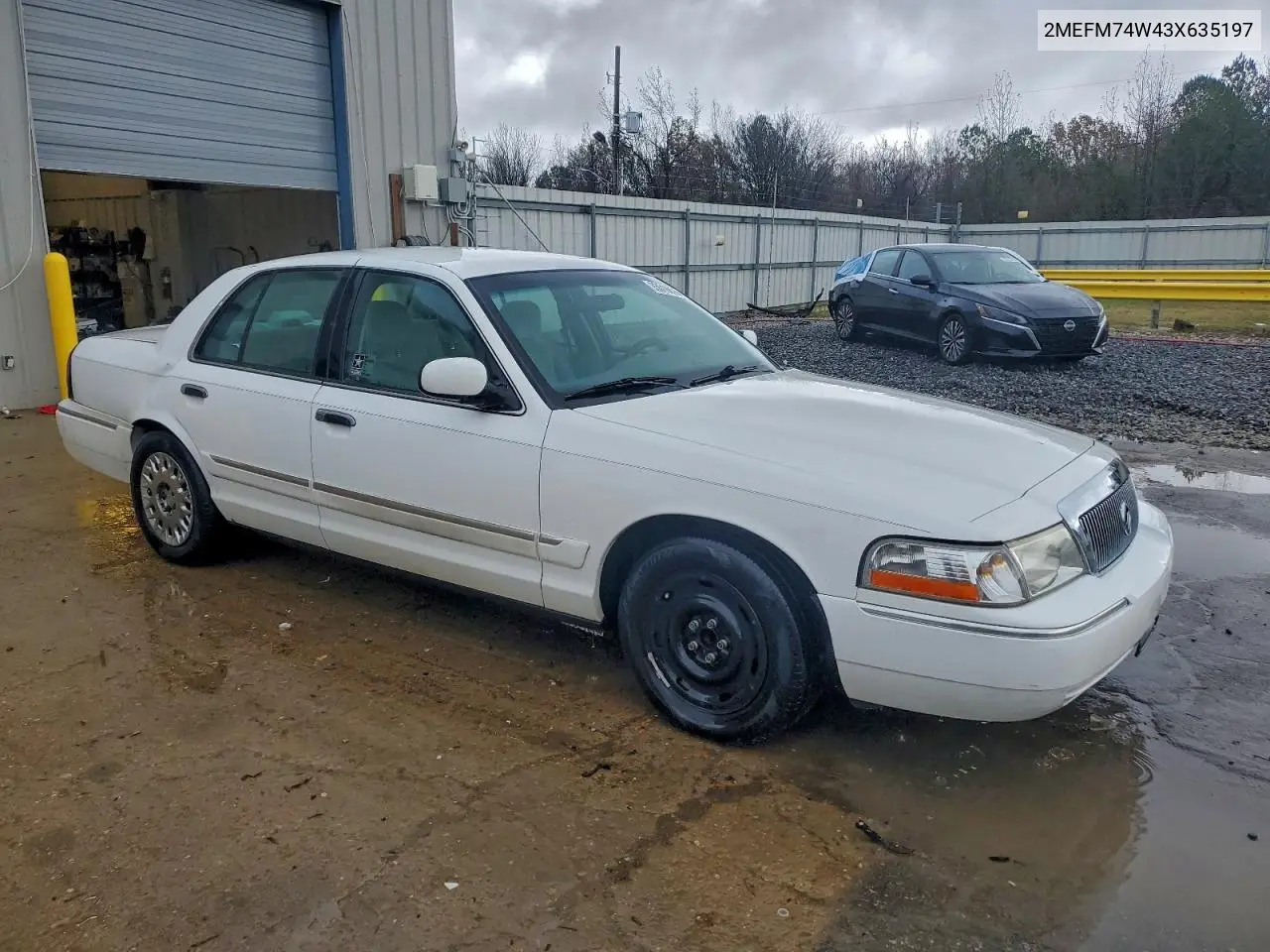 2MEFM74W43X635197 2003 Mercury Grand Marquis Gs