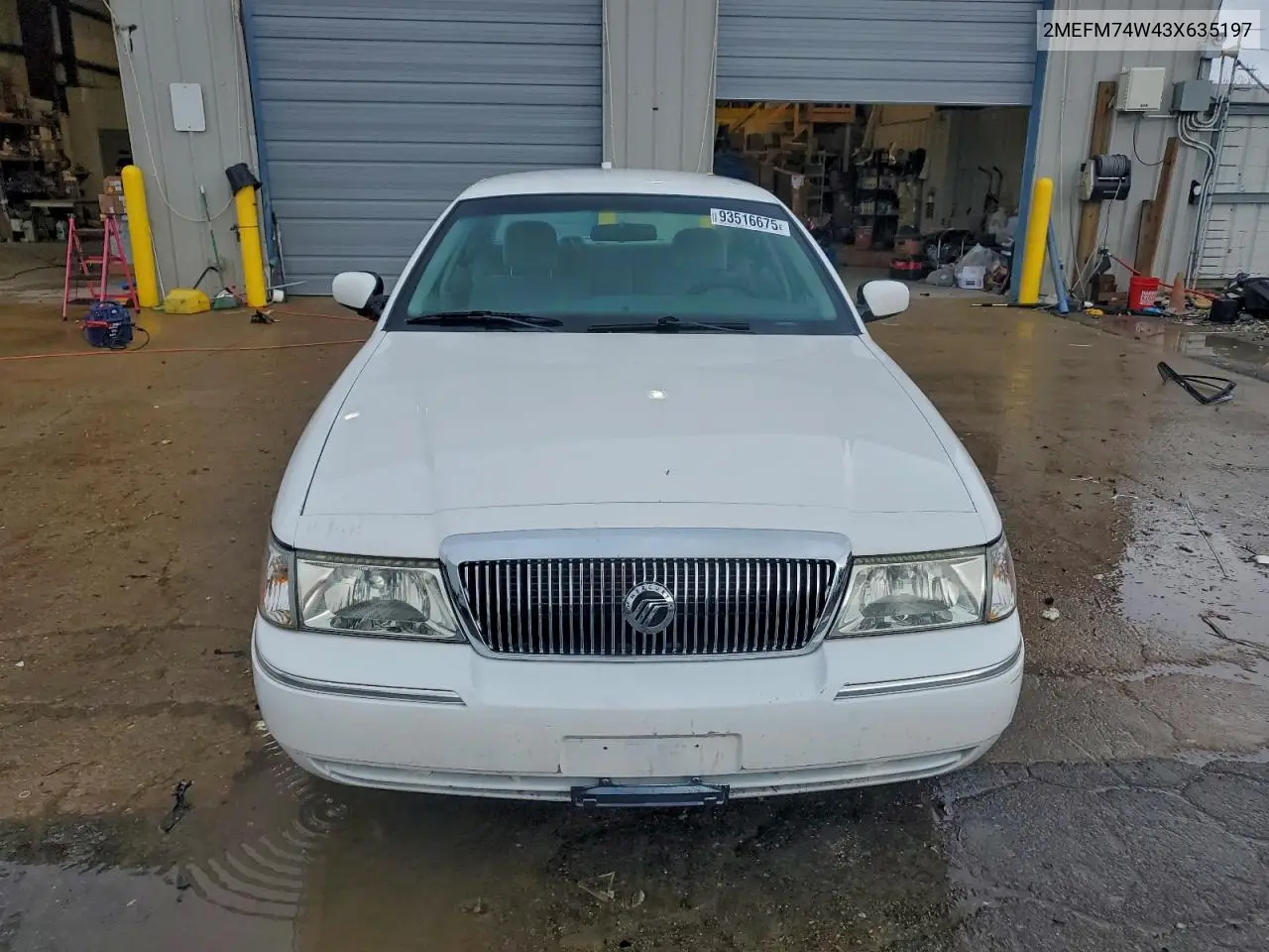 2MEFM74W43X635197 2003 Mercury Grand Marquis Gs