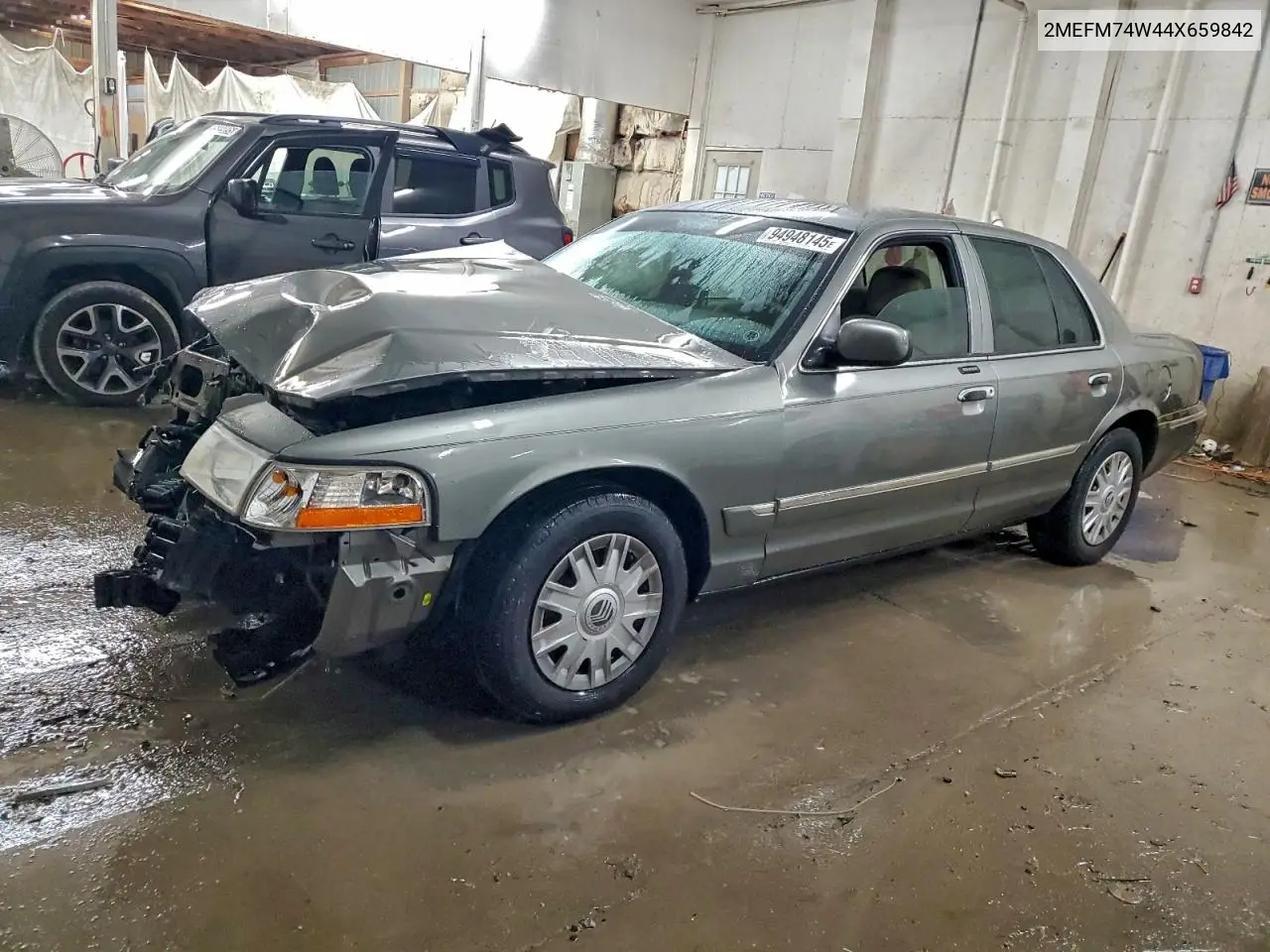 2MEFM74W44X659842 2004 Mercury Grand Marquis Gs