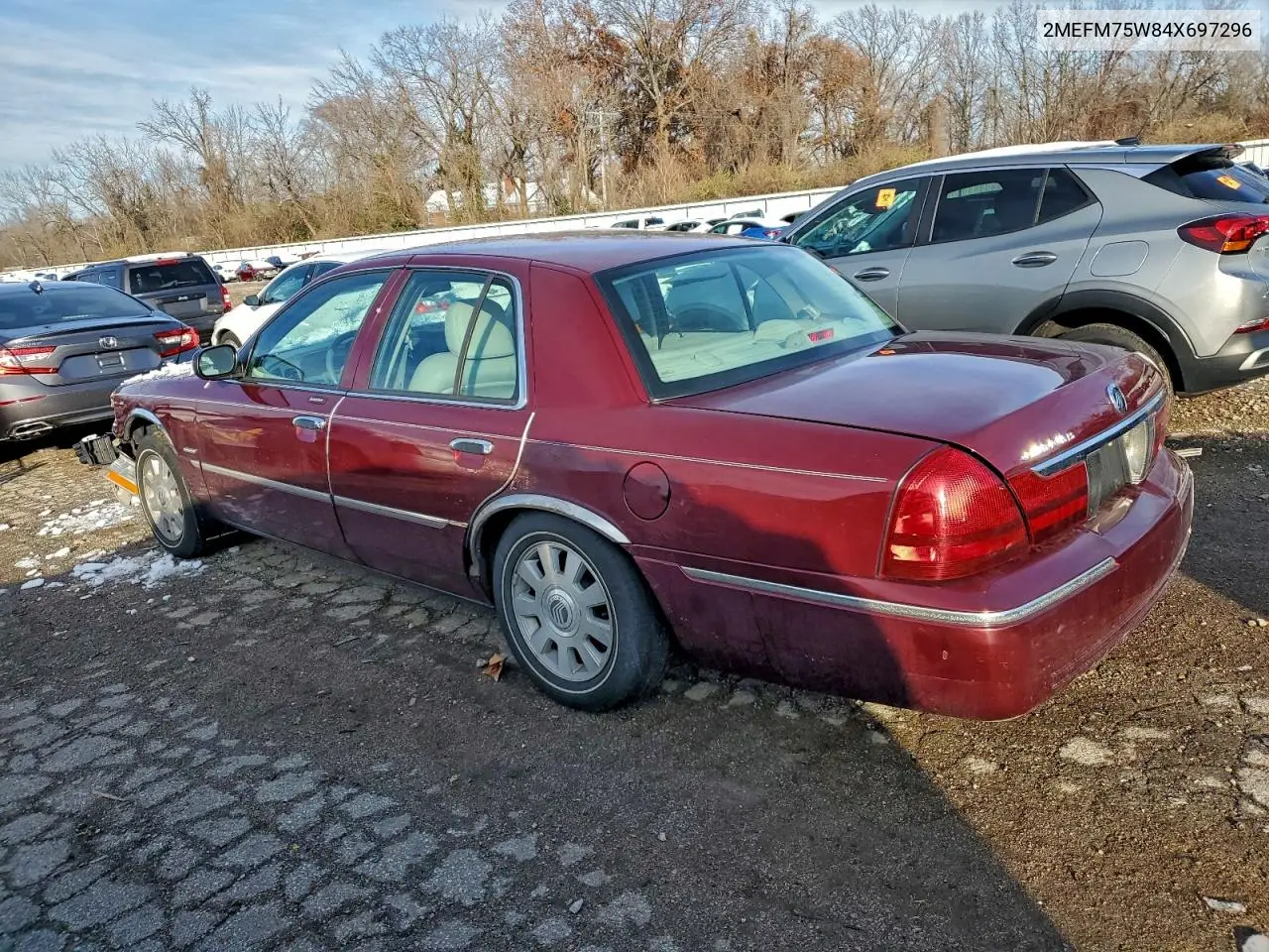 2MEFM75W84X697296 2004 Mercury Grand Marquis Ls