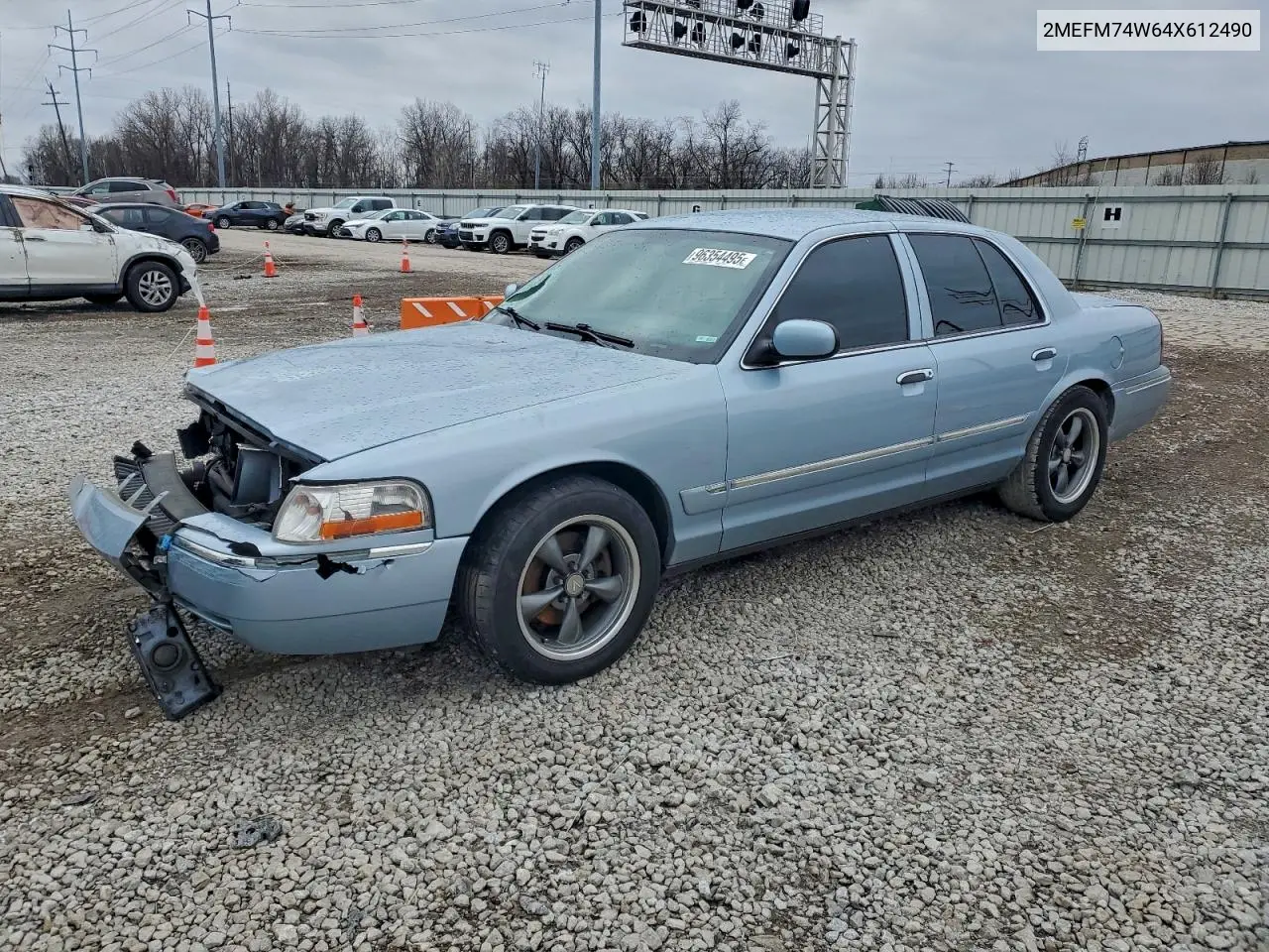 2MEFM74W64X612490 2004 Mercury Grand Marquis Gs