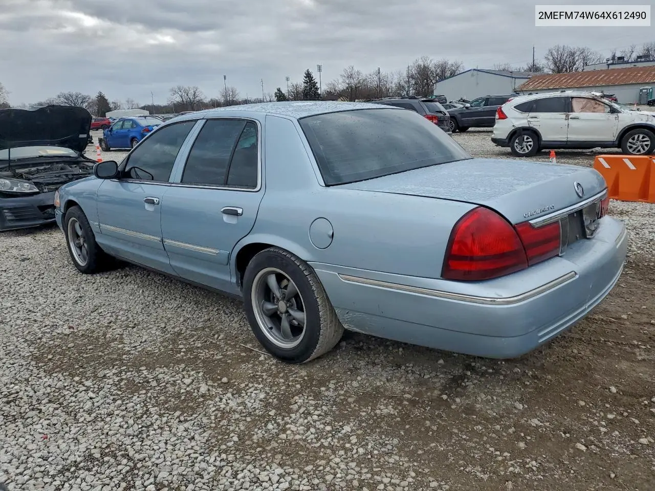 2MEFM74W64X612490 2004 Mercury Grand Marquis Gs