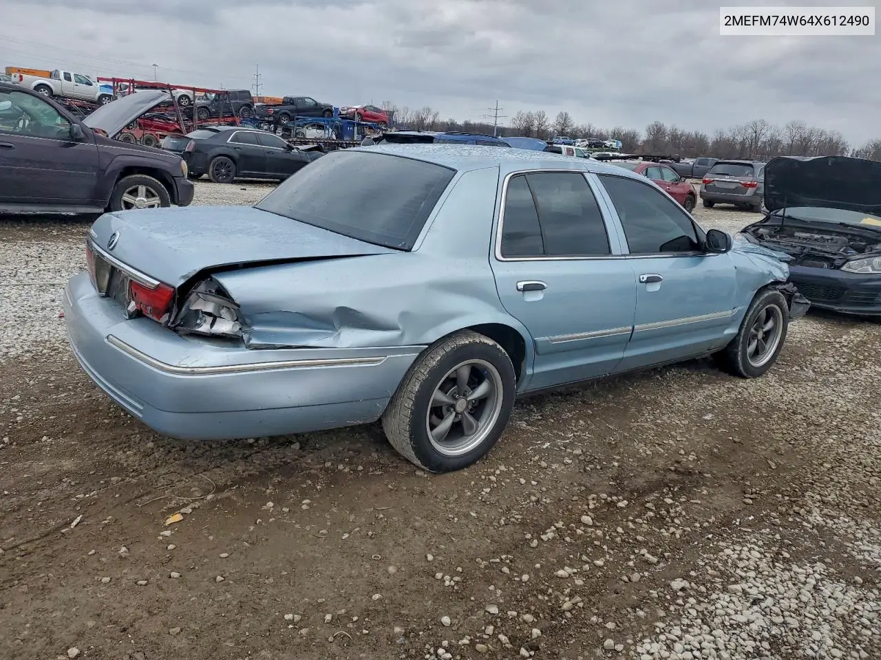 2MEFM74W64X612490 2004 Mercury Grand Marquis Gs