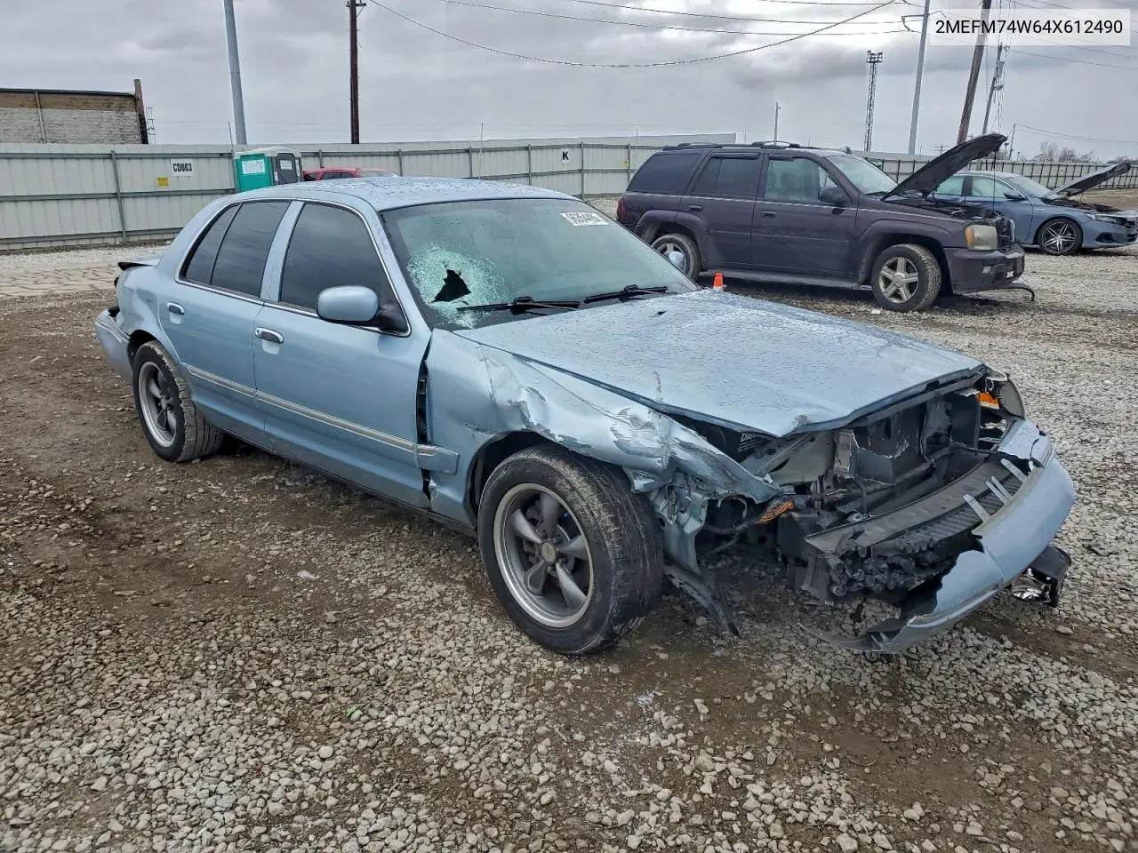 2MEFM74W64X612490 2004 Mercury Grand Marquis Gs