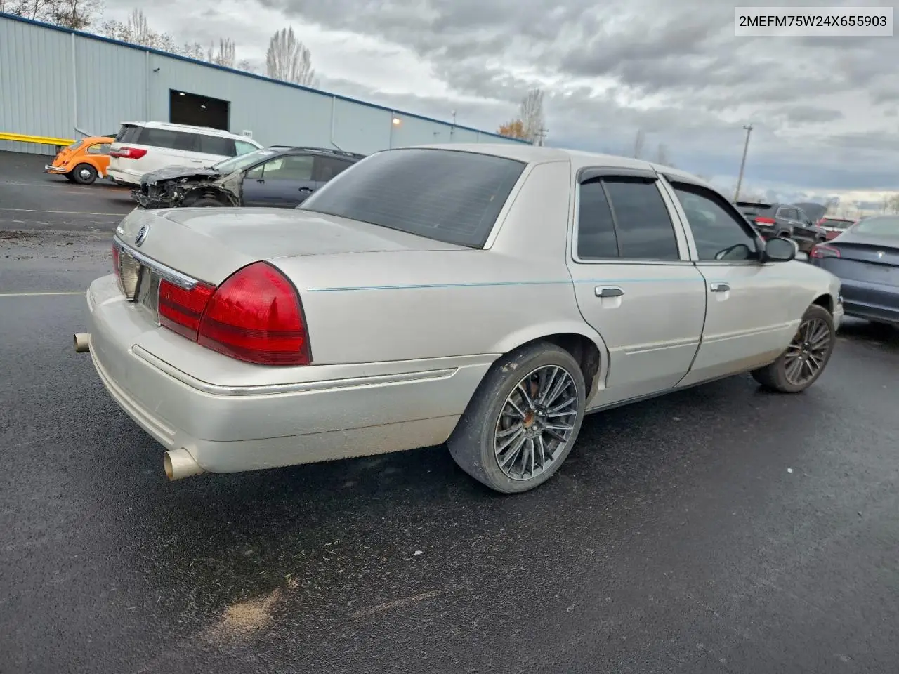 2MEFM75W24X655903 2004 Mercury Grand Marquis Ls