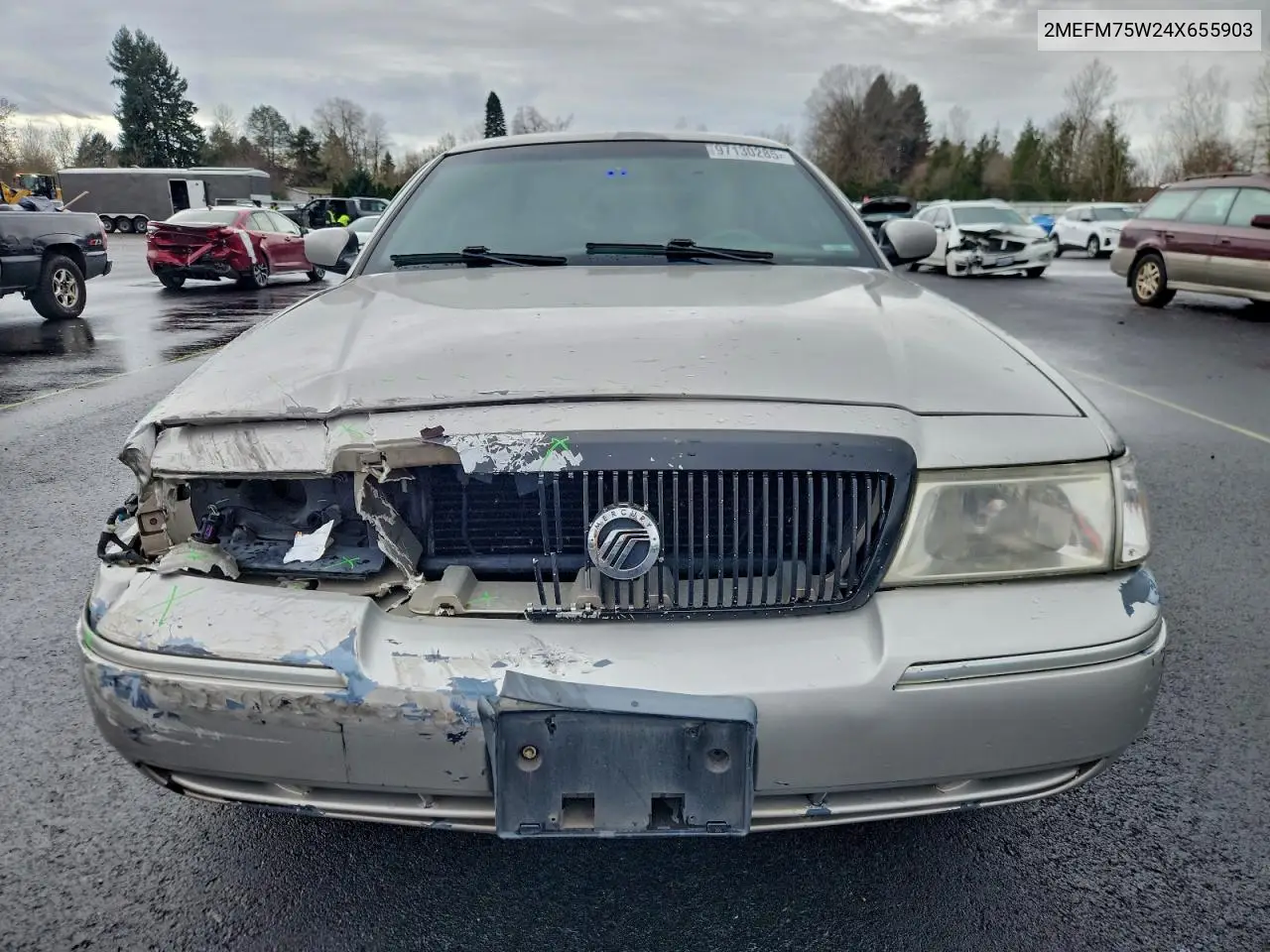 2MEFM75W24X655903 2004 Mercury Grand Marquis Ls