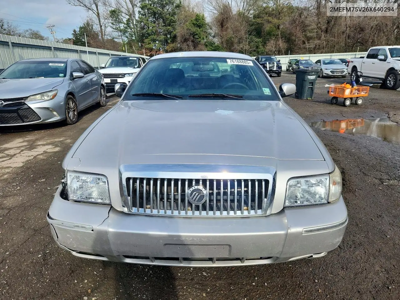 2MEFM75V26X640294 2006 Mercury Grand Marquis Ls