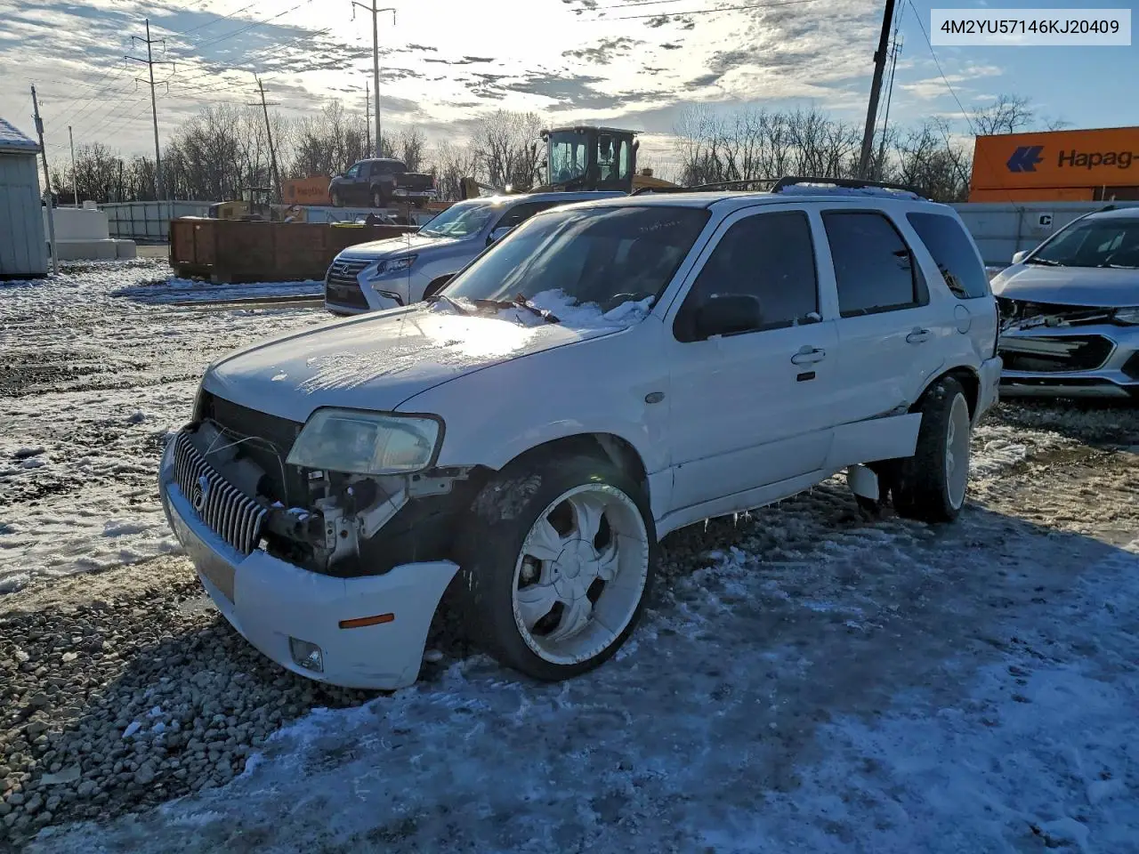 4M2YU57146KJ20409 2006 Mercury Mariner