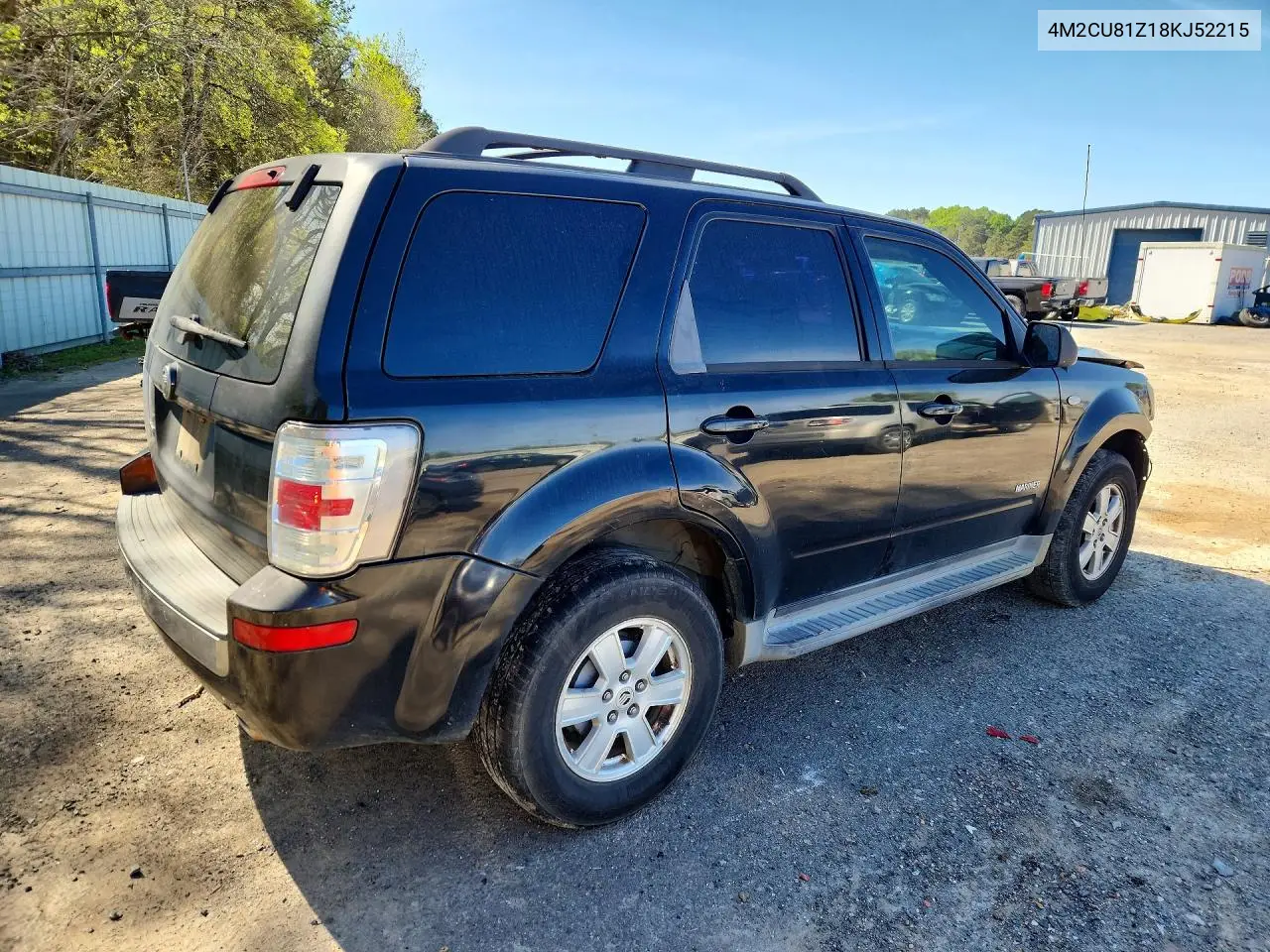 2008 Mercury Mariner VIN: 4M2CU81Z18KJ52215 Lot: 46288136