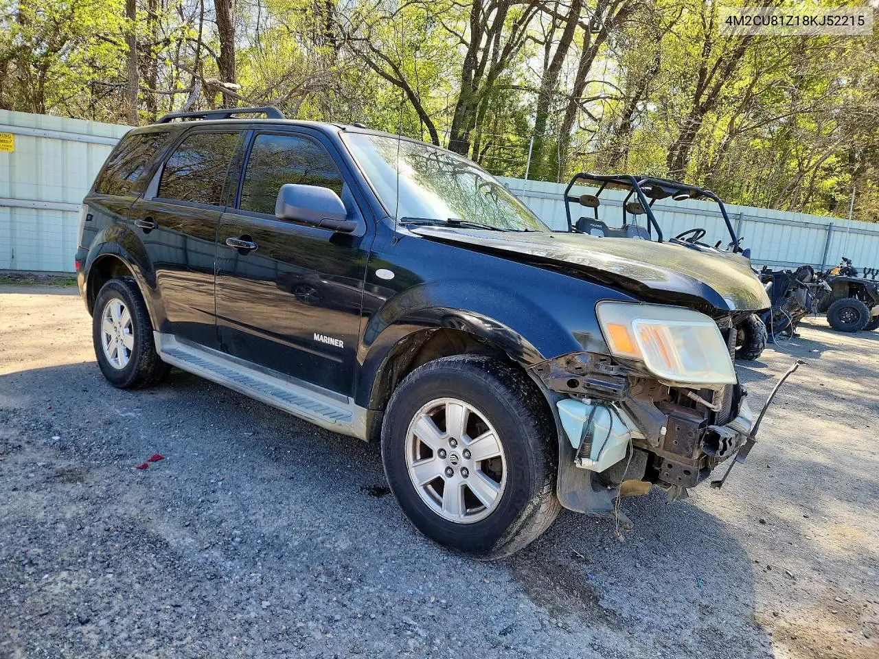 2008 Mercury Mariner VIN: 4M2CU81Z18KJ52215 Lot: 46288136