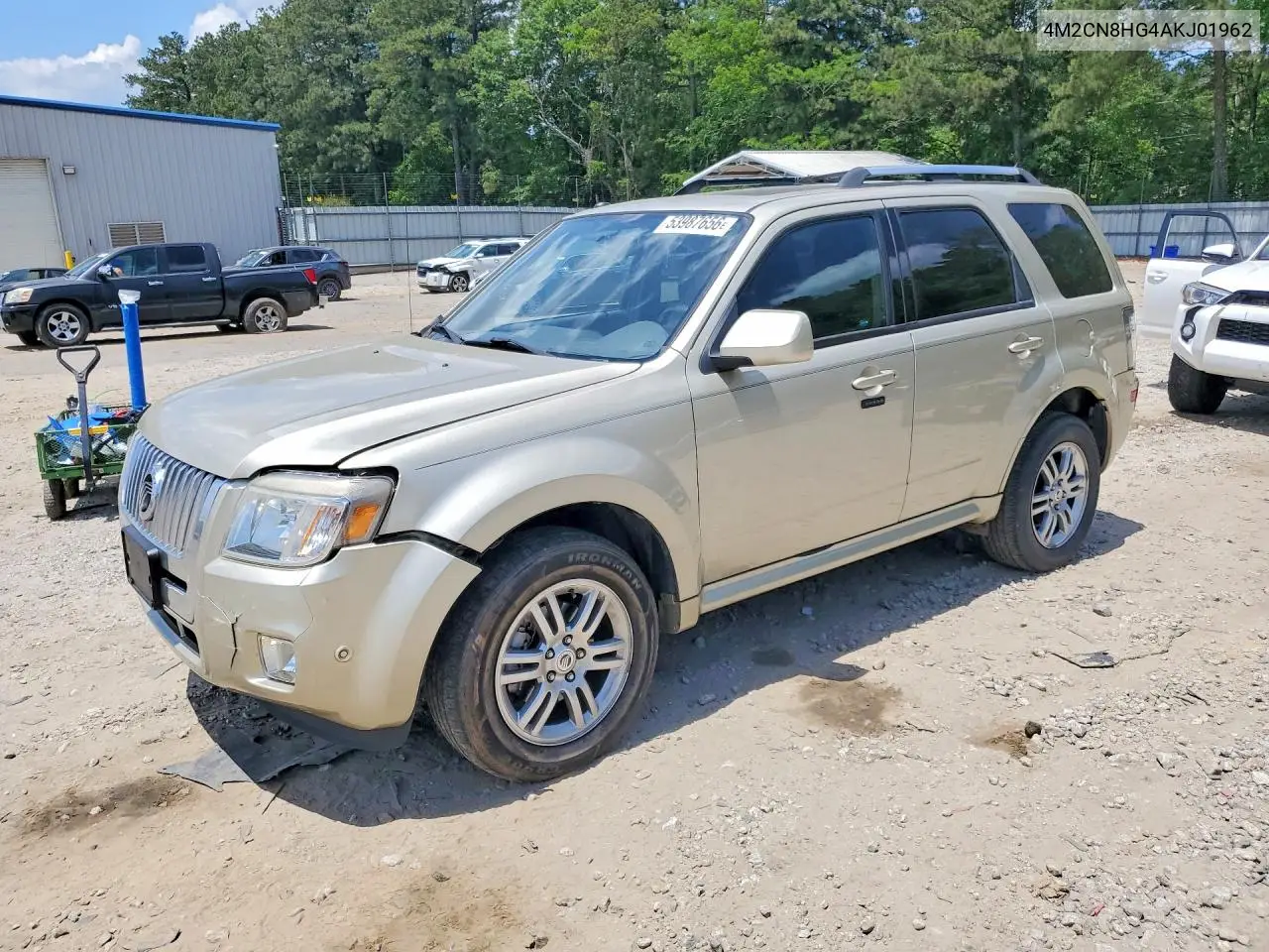 2010 Mercury Mariner Premier VIN: 4M2CN8HG4AKJ01962 Lot: 53987656