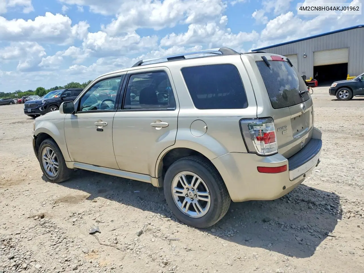 2010 Mercury Mariner Premier VIN: 4M2CN8HG4AKJ01962 Lot: 53987656
