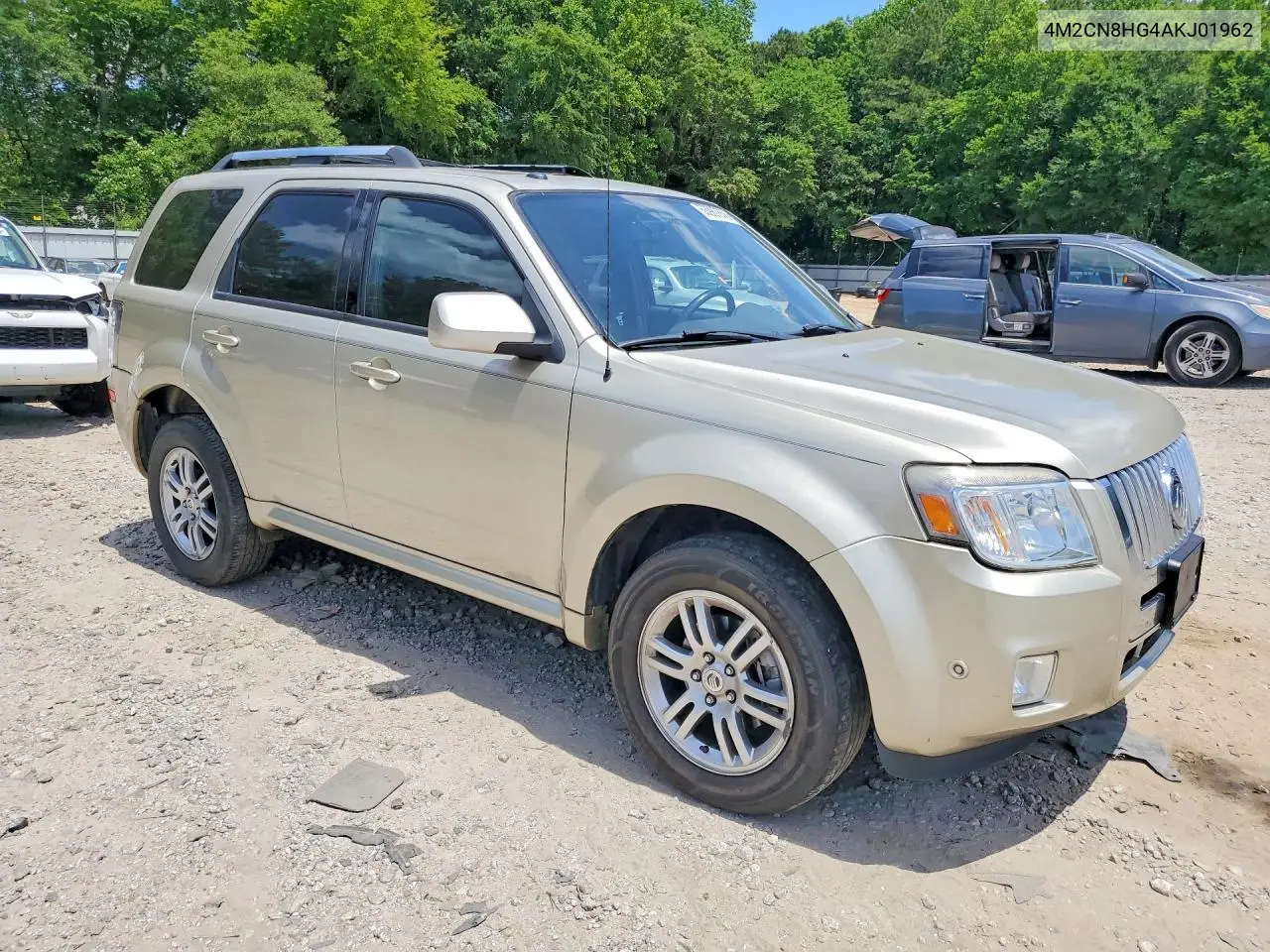 2010 Mercury Mariner Premier VIN: 4M2CN8HG4AKJ01962 Lot: 53987656