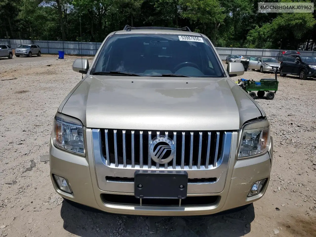 2010 Mercury Mariner Premier VIN: 4M2CN8HG4AKJ01962 Lot: 53987656