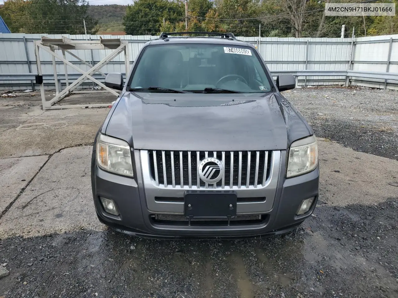 4M2CN9H71BKJ01666 2011 Mercury Mariner Premier