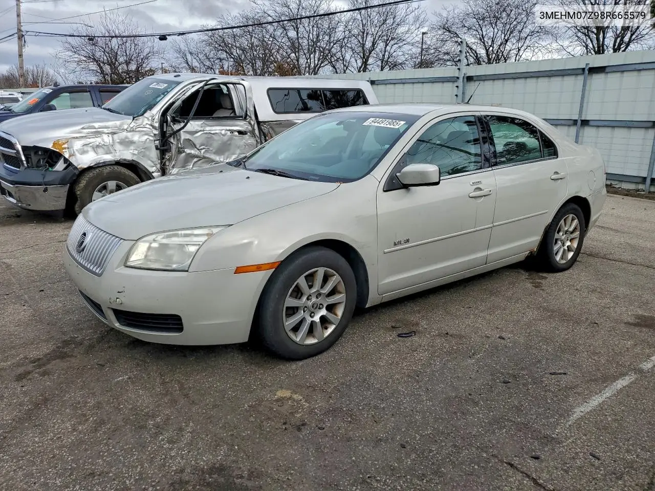 3MEHM07Z98R665579 2008 Mercury Milan