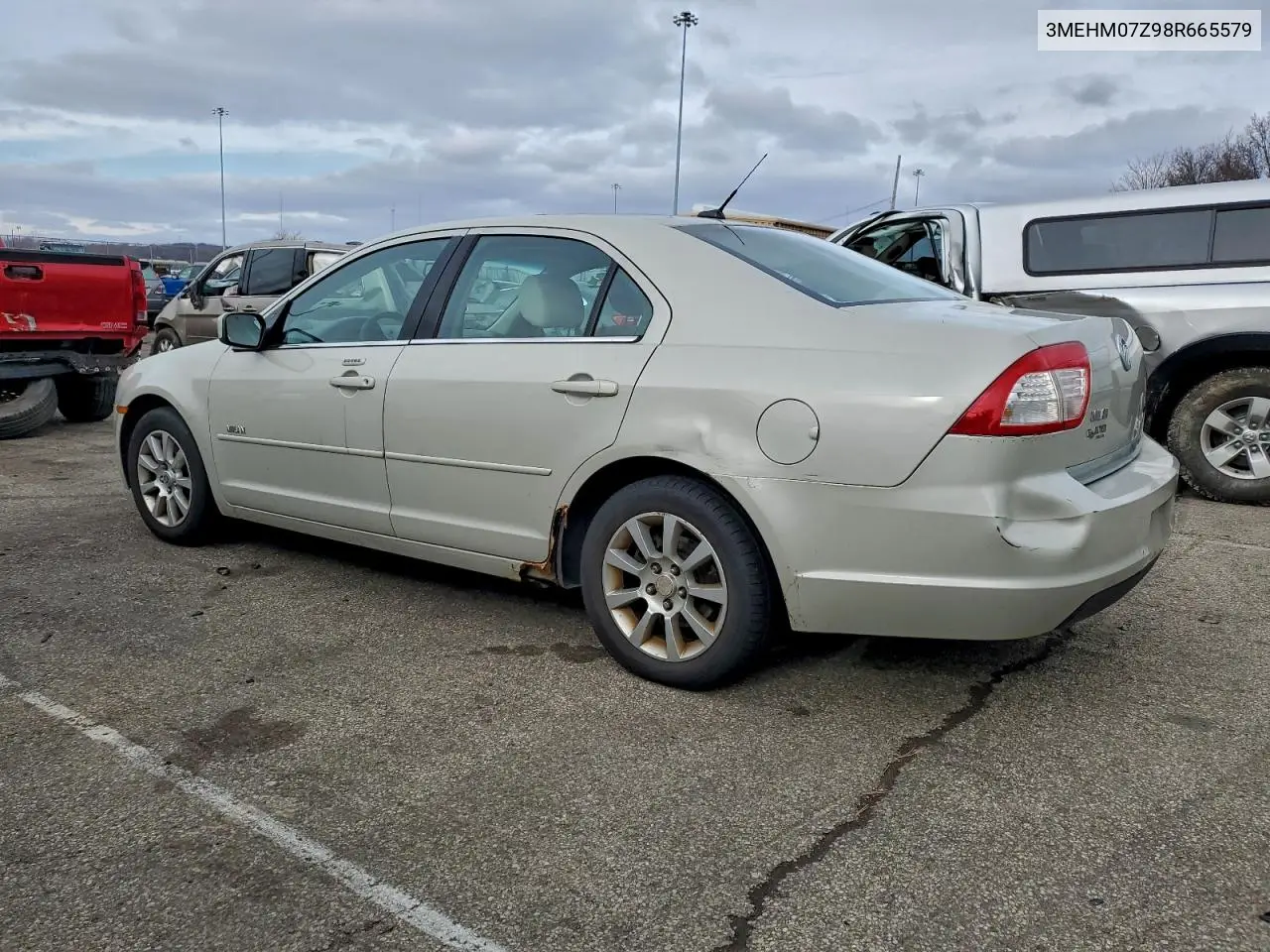 3MEHM07Z98R665579 2008 Mercury Milan
