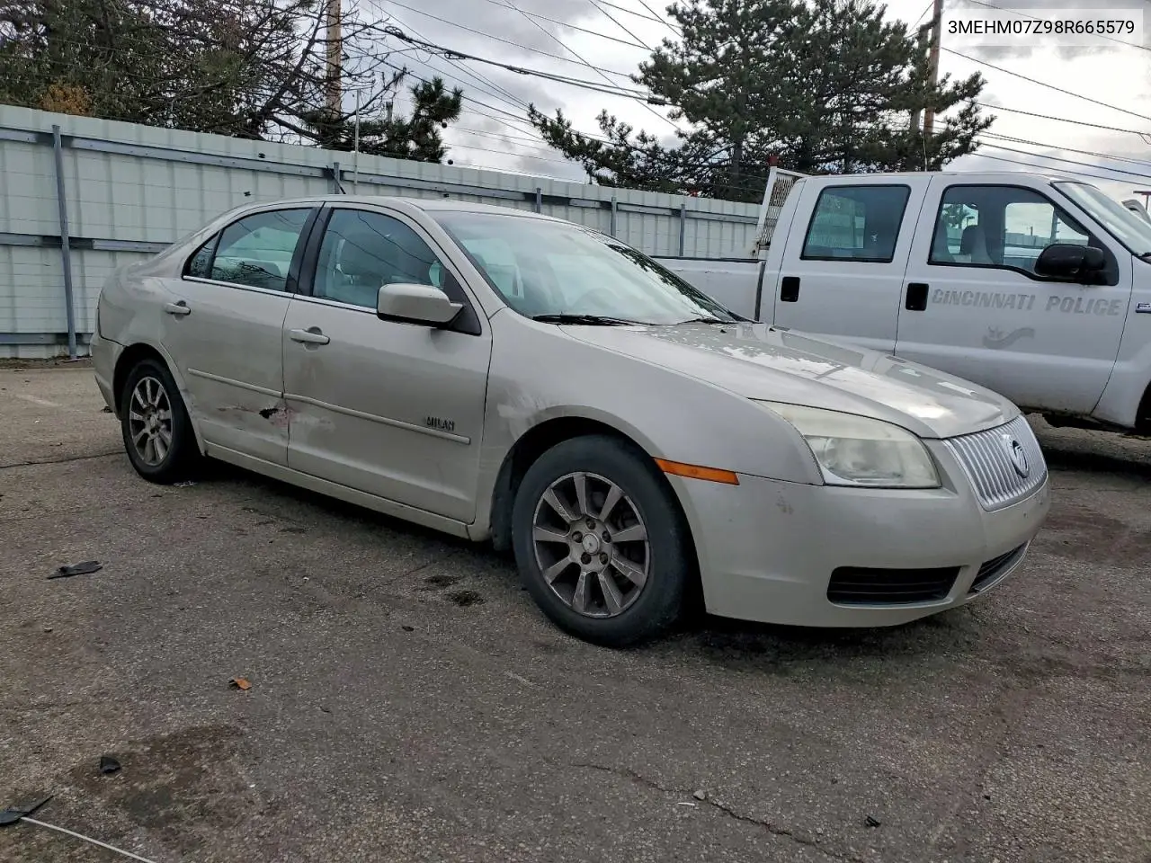 3MEHM07Z98R665579 2008 Mercury Milan