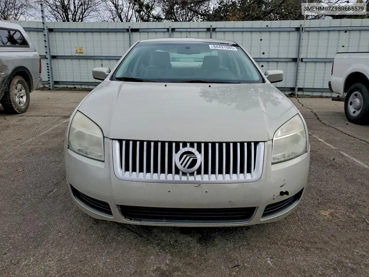 3MEHM07Z98R665579 2008 Mercury Milan