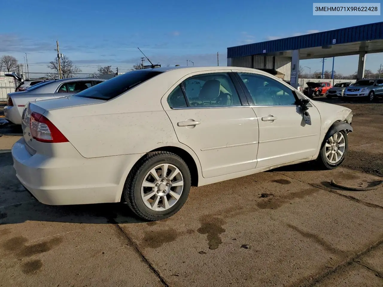 2009 Mercury Milan VIN: 3MEHM071X9R622428 Lot: 97320405