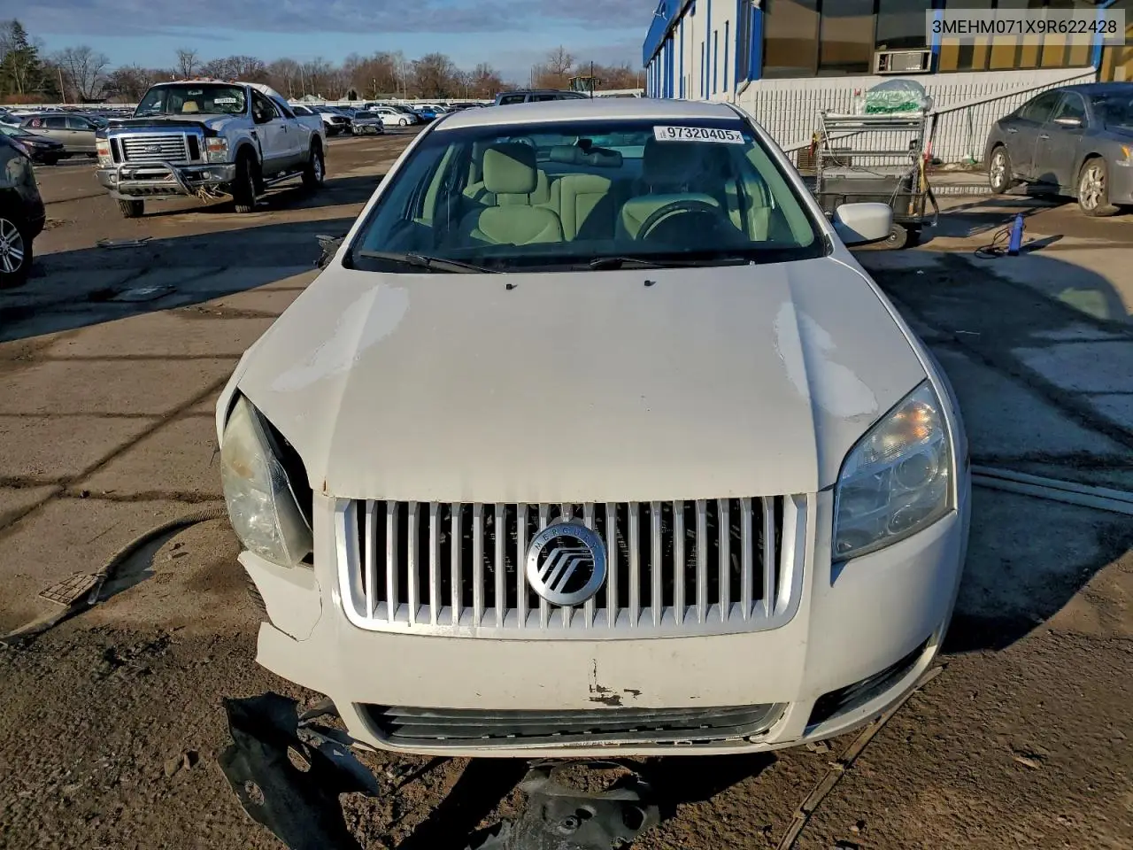 2009 Mercury Milan VIN: 3MEHM071X9R622428 Lot: 97320405