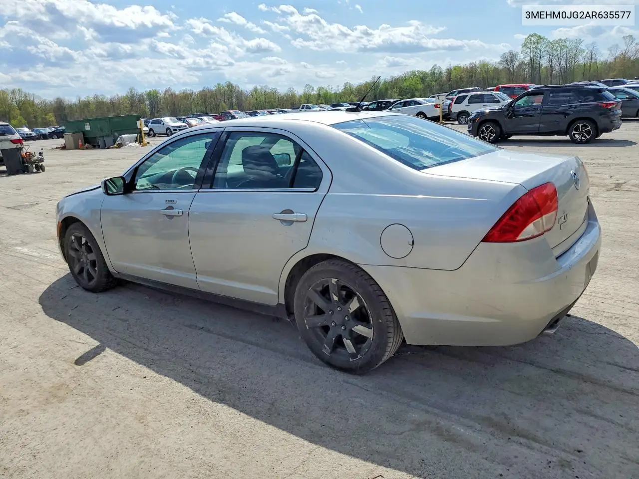 2010 Mercury Milan Premier VIN: 3MEHM0JG2AR635577 Lot: 50474446
