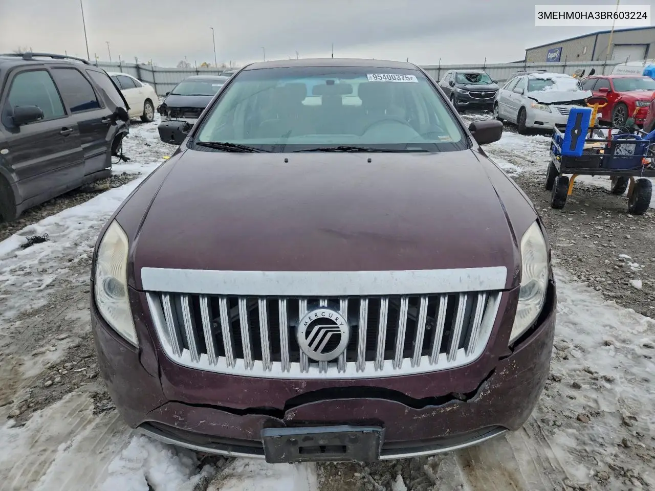 3MEHM0HA3BR603224 2011 Mercury Milan