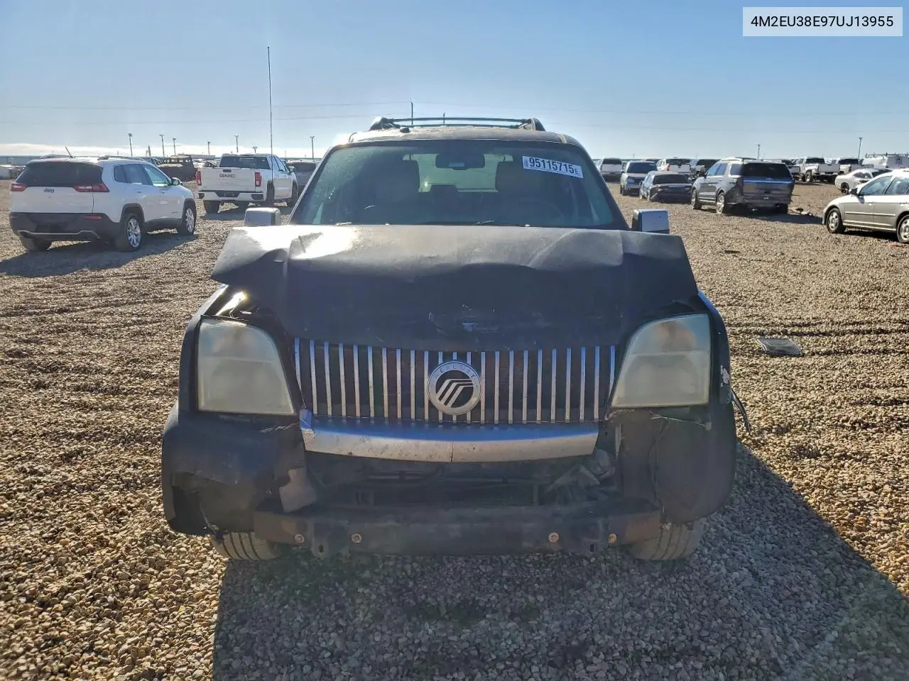 4M2EU38E97UJ13955 2007 Mercury Mountaineer Premier
